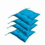 Lot 4 Coussins de chaise extérieure/intérieur KORA 40 x40x6 cm – Image 2