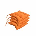 Lot 4 Coussins de chaise extérieure/intérieur KORA 40 x40x6 cm – Image 3