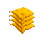 Lot 4 Coussins de chaise extérieure/intérieur KORA 40 x40x6 cm – Image 6