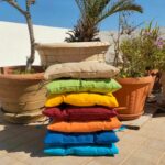 Lot 4 Coussins de chaise extérieure/intérieur KORA 40 x40x6 cm – Image 8