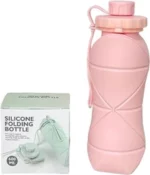 🥤 Gourdes Pliables en Silicone Alimentaire – 600 ml – Image 5