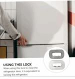 H-Verrous de Sécurité pour Réfrigérateur – Protection Enfant et Bébé – Image 8