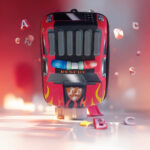 SACS À DOS ENFANTS Design voiture 3D – Image 5